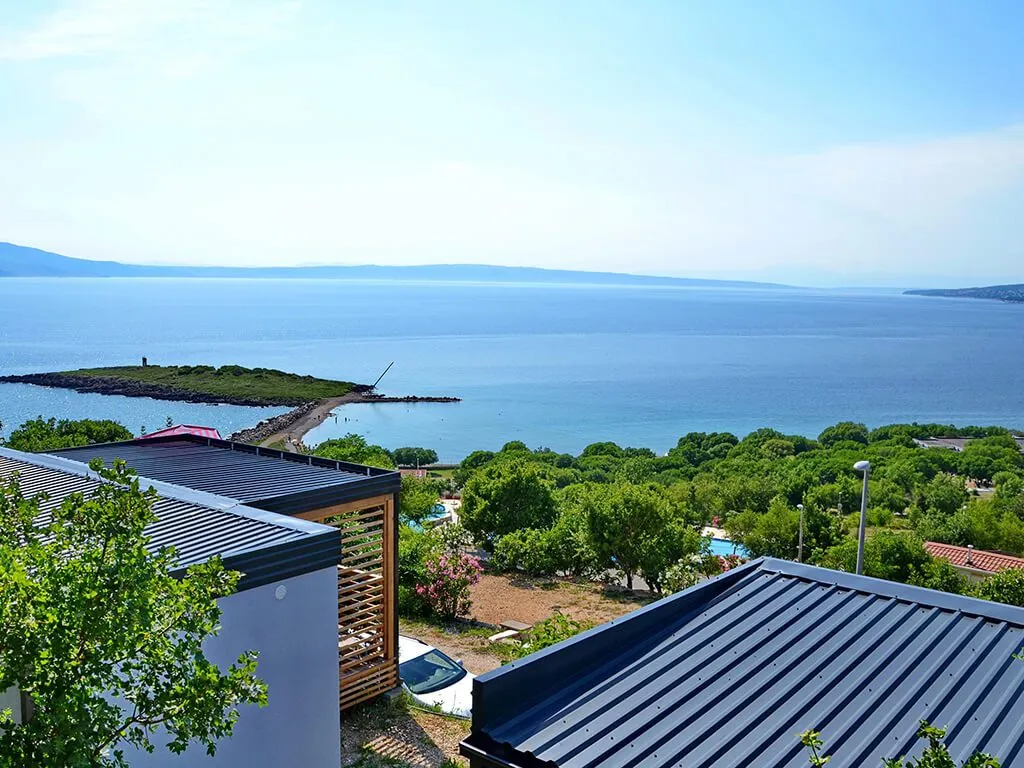 campsite-klenovica-mobile-homes-view