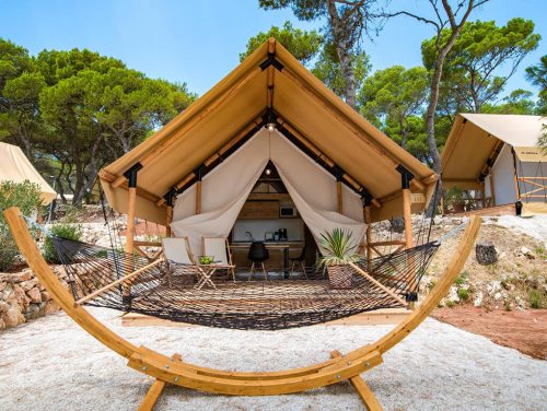 Two bedroom safari tent (2+2)