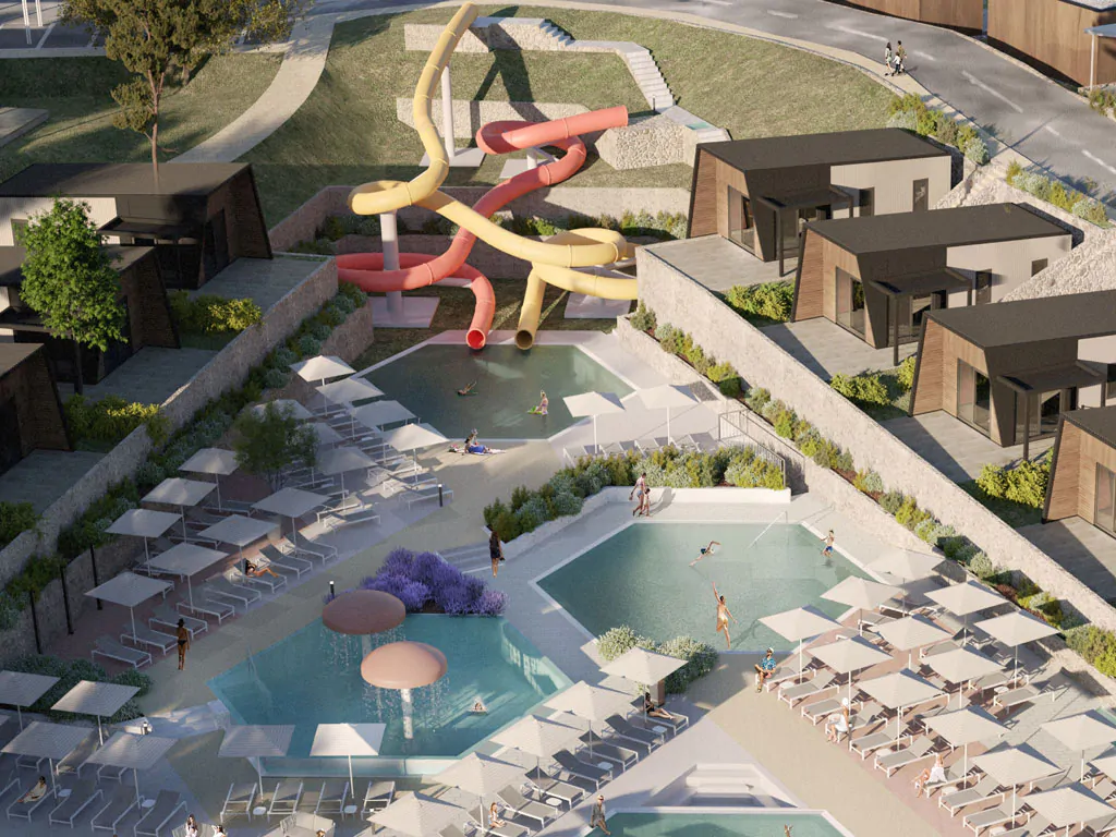 aminess-style-camping-atea-resort-air-view-pool-slide