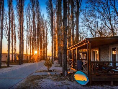 campsite-galeb-relax-62-mobile-homes-exterior-at-sunset