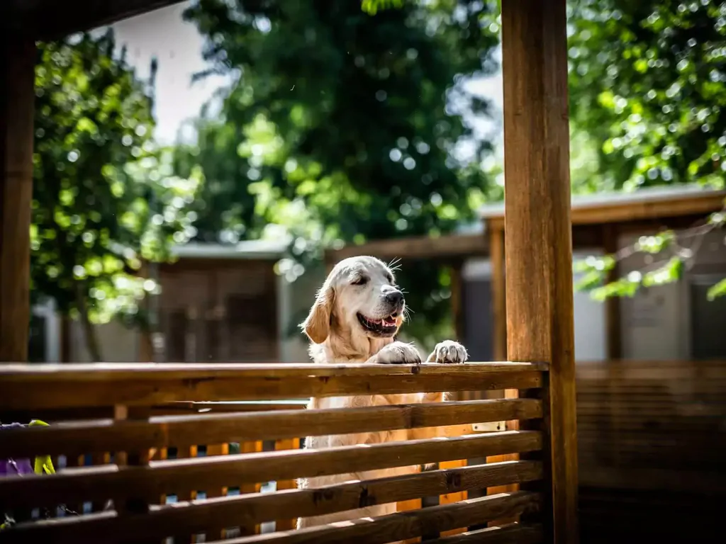 mobile-home-comfort-pet-villaggio-san-francesco-exterior-dog