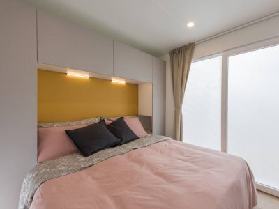 camping-bijela-uvala-mobile-home-porec-bedroom-double-bed