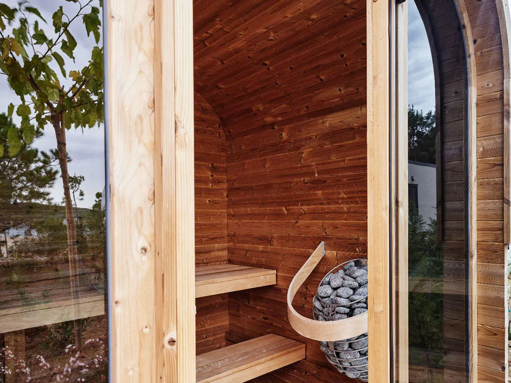 amadria-park-sibenik-beach-villa-pool-sauna-exterior-sauna-ii