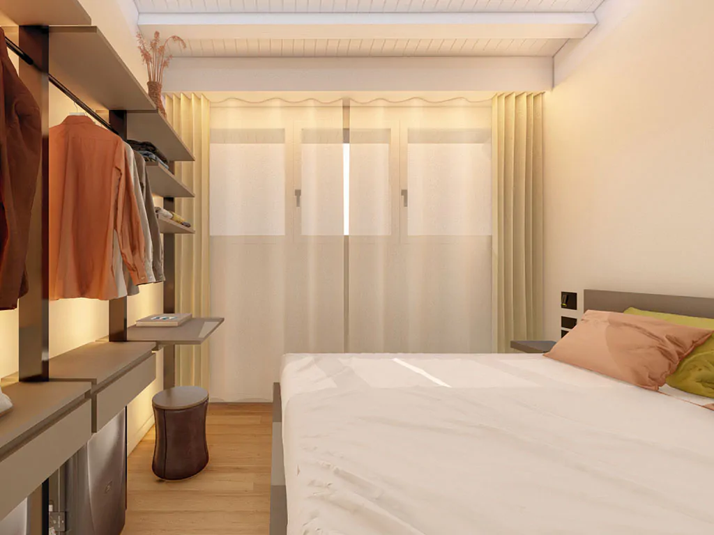campsite-centro-vacanze-villaggio-san-francesco-mobile-home-holiday-home-mini-deluxe-interier-bedroom-view