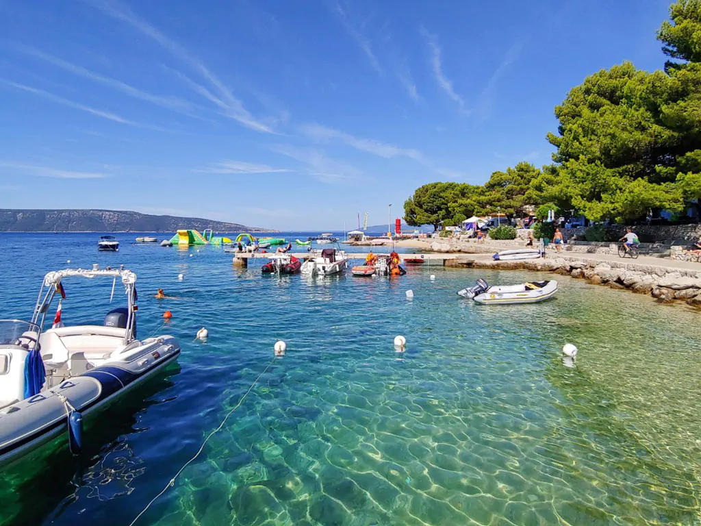 campsite-kovacine-boat-view