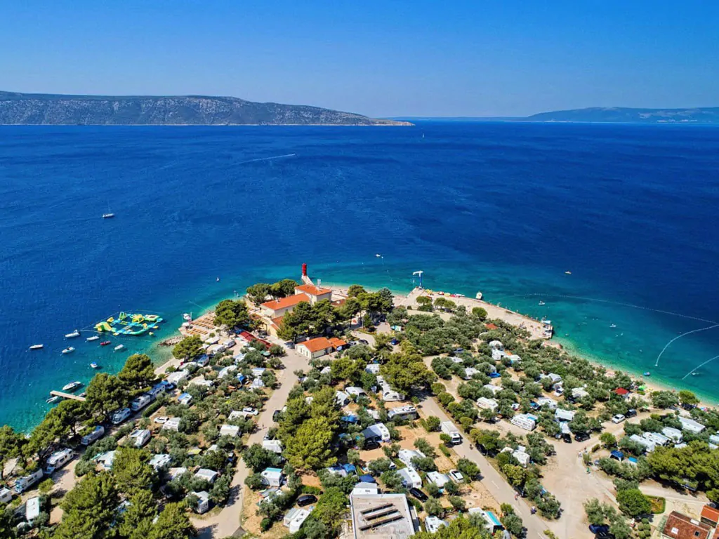campsite-kovacine-sea-air-view