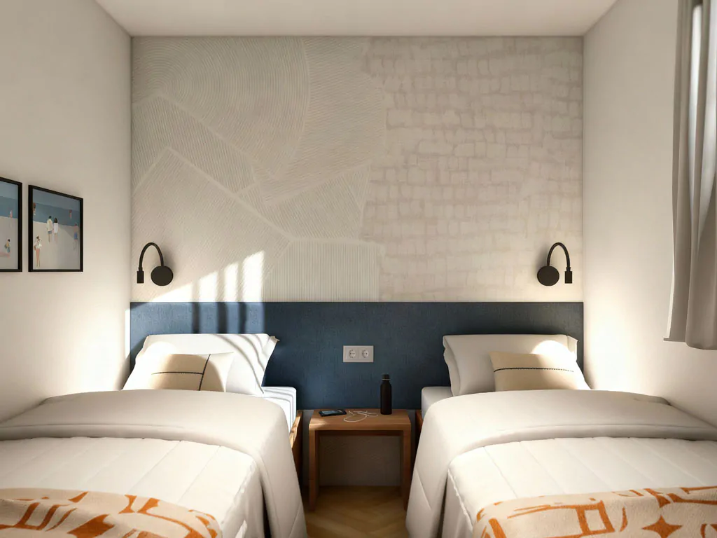 zaton-holiday-resort-mobile-home-grand-premium-interior-bedroom-single-beds-view