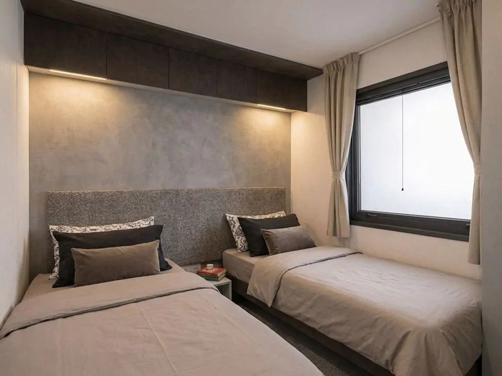 delta-open-air-resort-mobile-home-lodge-superior-premium-interior-second-bedroom-singlebeds